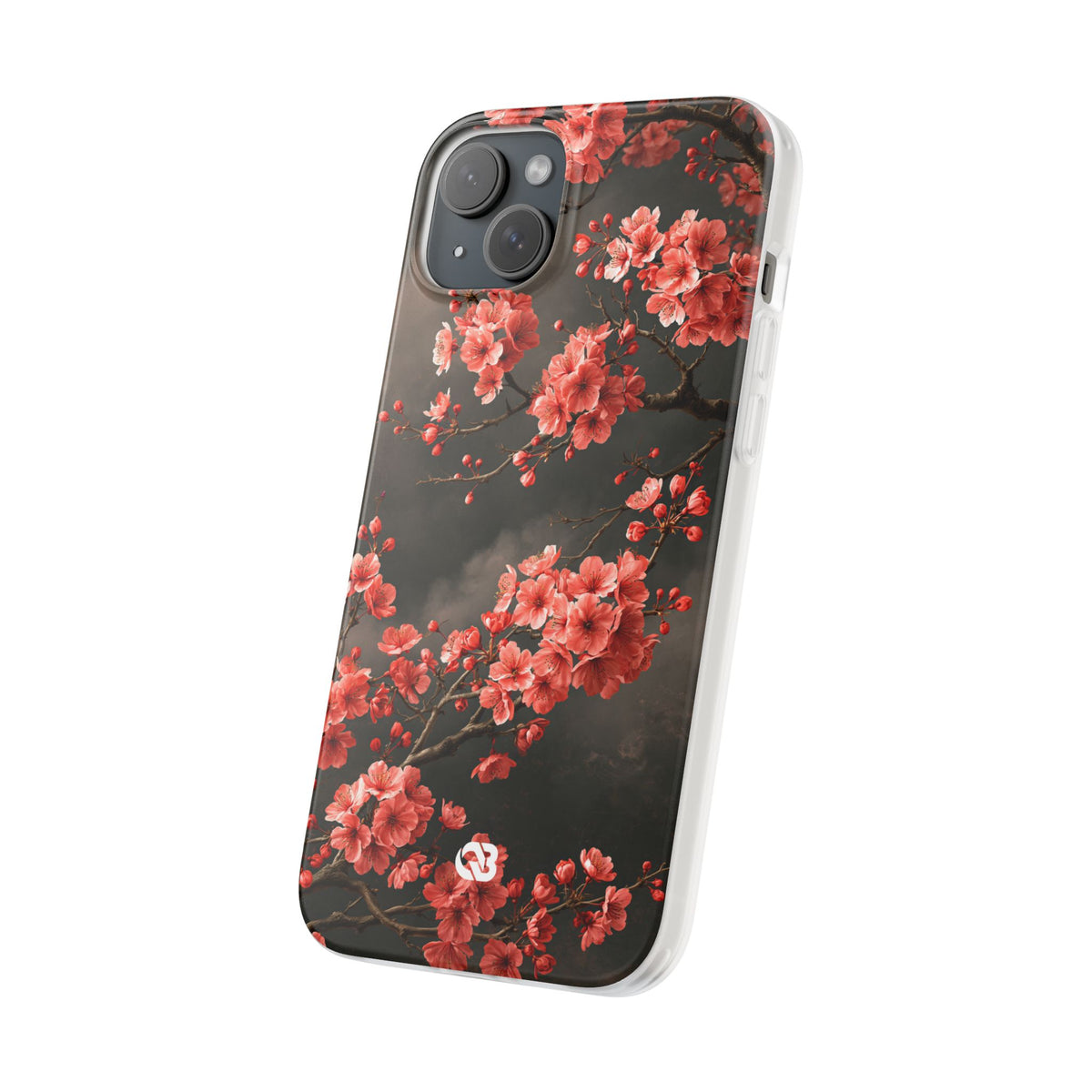 Dark Sakura Nocturne · Lite Phone Case for iPhone ·  Black