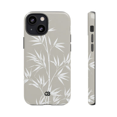 Serene Bamboo · Tough Phone Case for iPhone · Beige