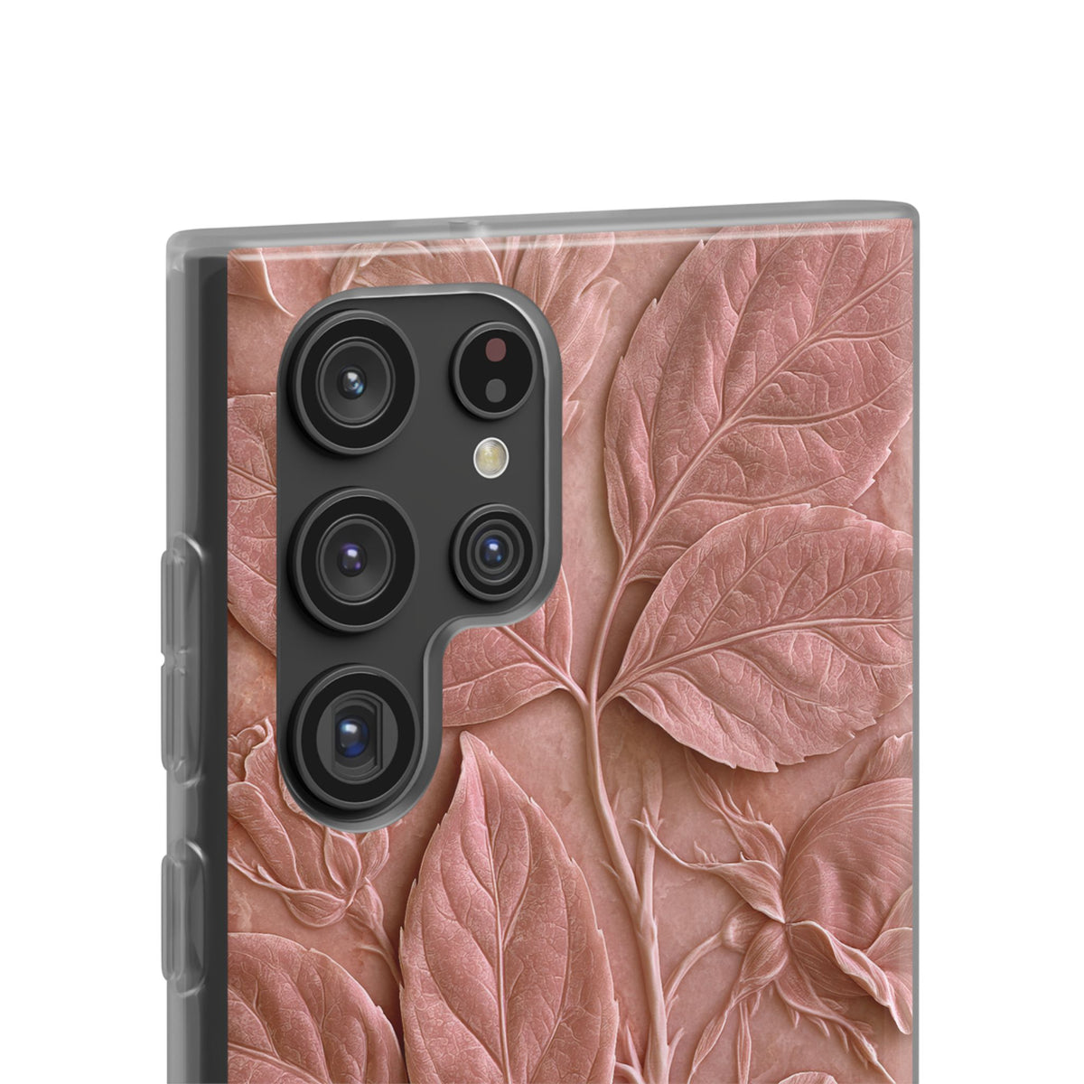 Blush Rose Relief · Lite Phone Case for Samsung · Pink