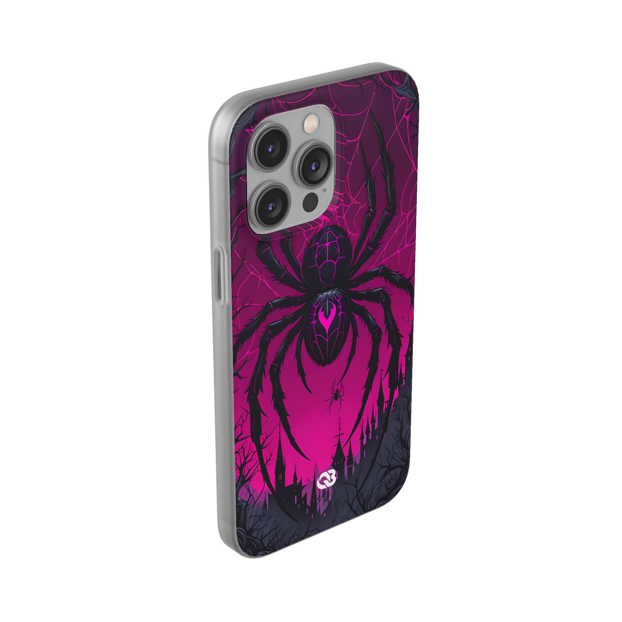 Obsidian Neon Widow · Soft Handyhülle für iPhone