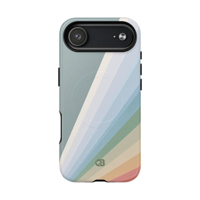 Green Tough 2.0 Magsafe Phone Case for iPhone - Sage Prism Beam