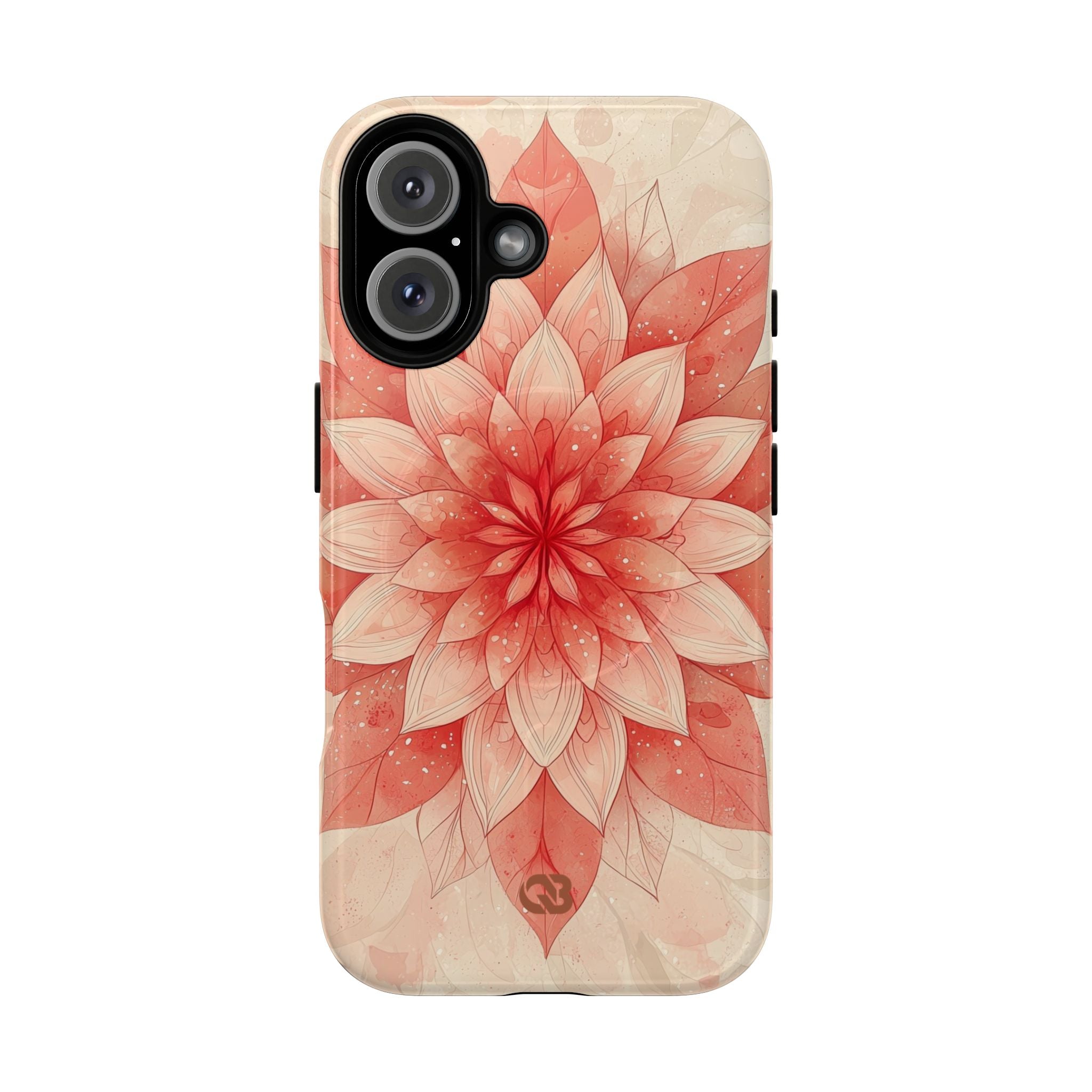 Coral Layered Bloom · Tough+ Handyhülle für iPhone · Magsafe