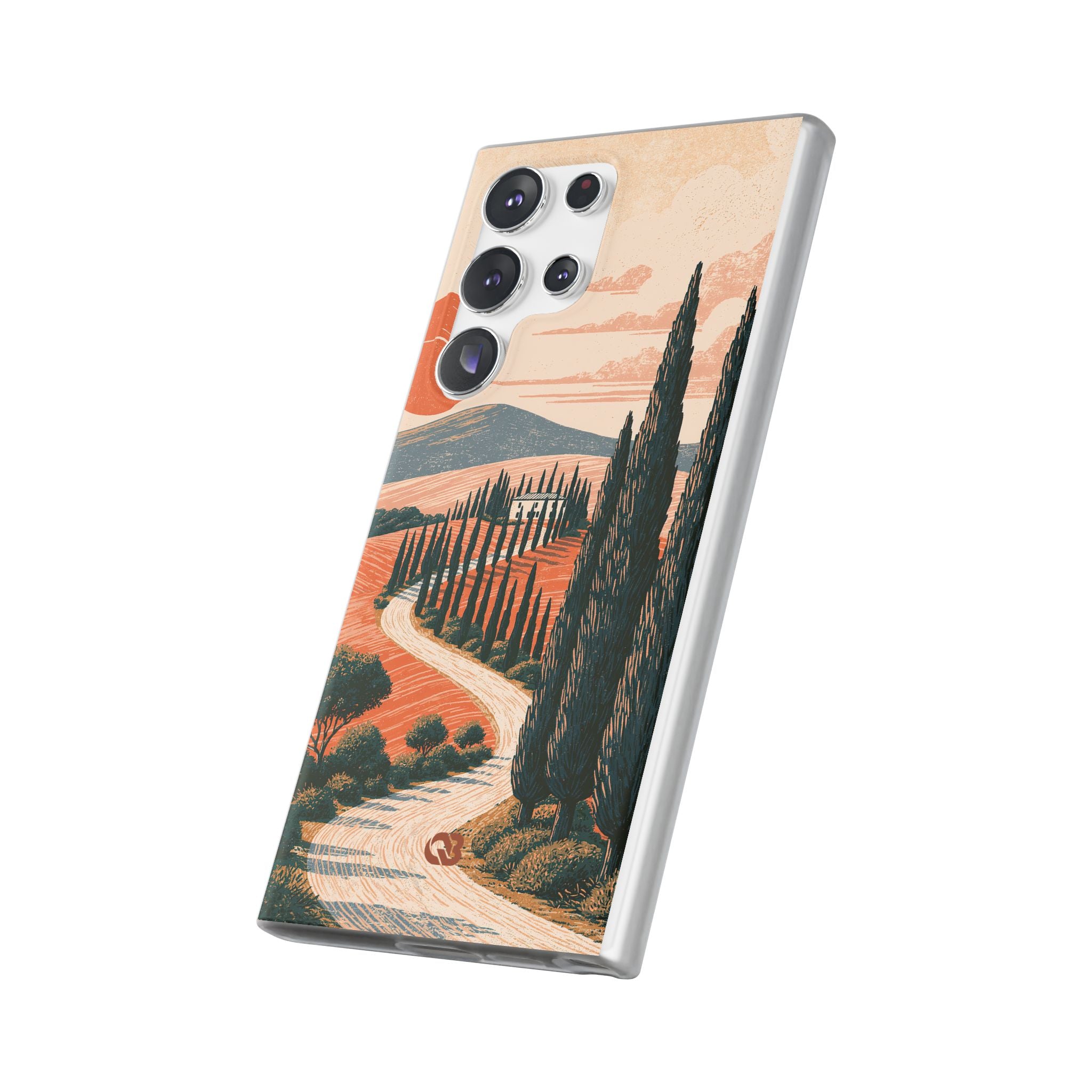 Orange Lite Phone Case for Samsung - Terracotta Ridge Trail