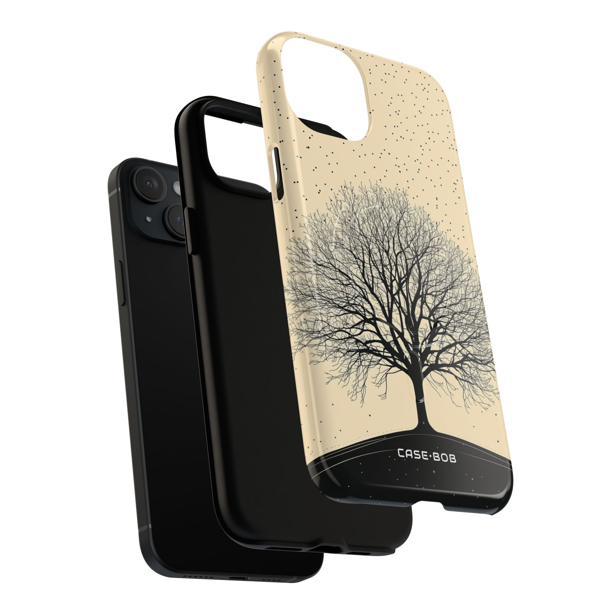 Silent Branches iPhone 15 Plus Case - Tough+