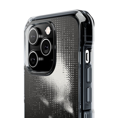 Raster Phantom · Clear Impact Magnetic Phone Case for iPhone ·  Black