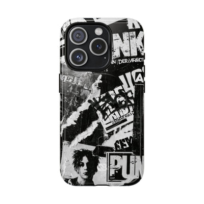 Underground Punk Collage · Tough 2.0 Magnetic Phone Case for iPhone · Black