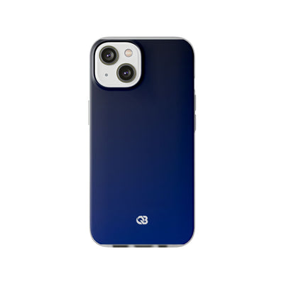 Blue Lite Phone Case for iPhone - Midnight Cobalt Fade
