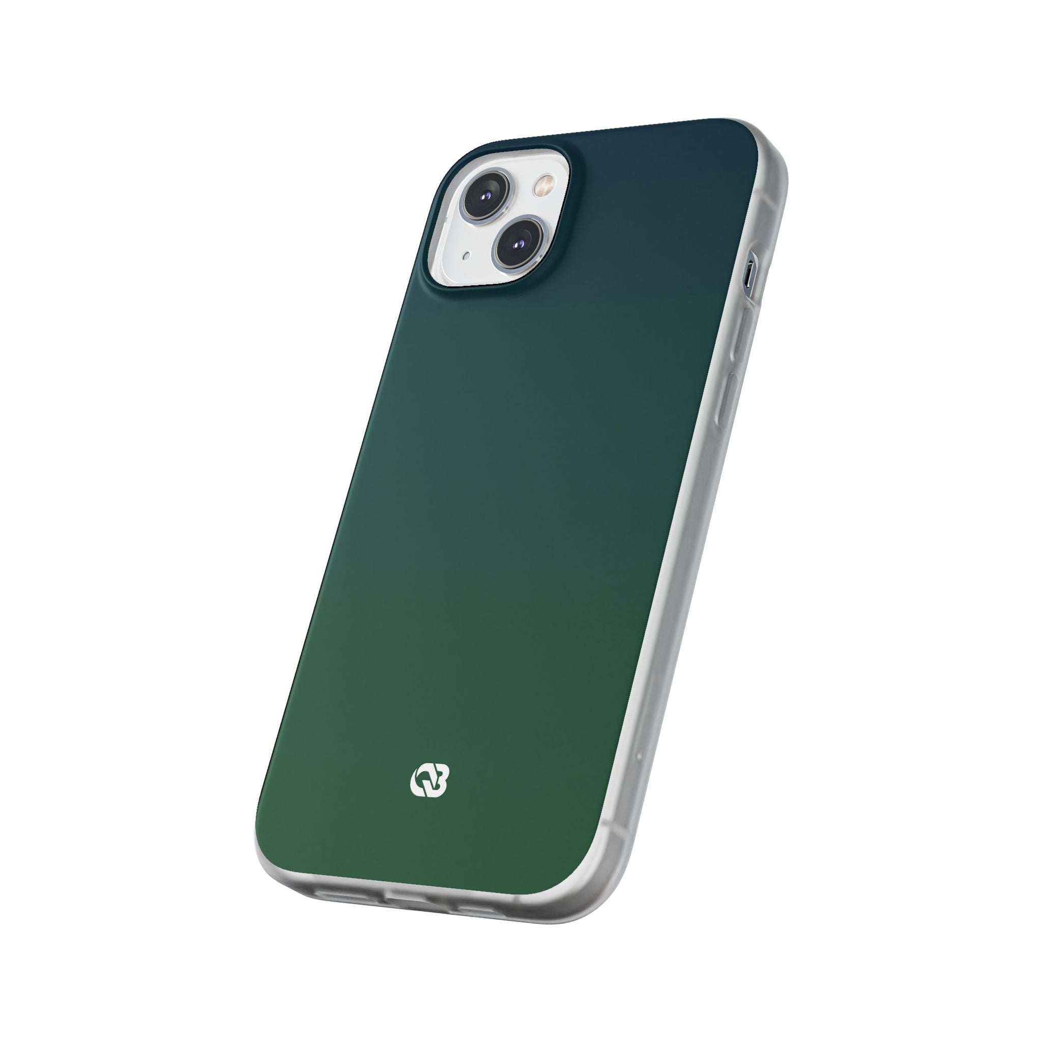 Green Lite Phone Case for iPhone - Midnight Pine Horizon