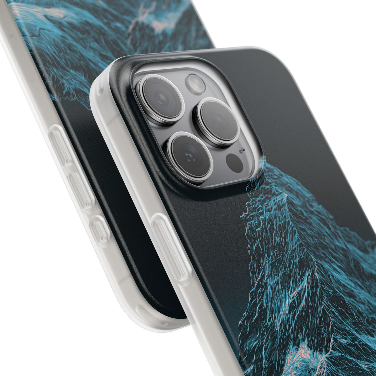 Glacial Alpine Peak · Lite Phone Case for iPhone ·  Blue