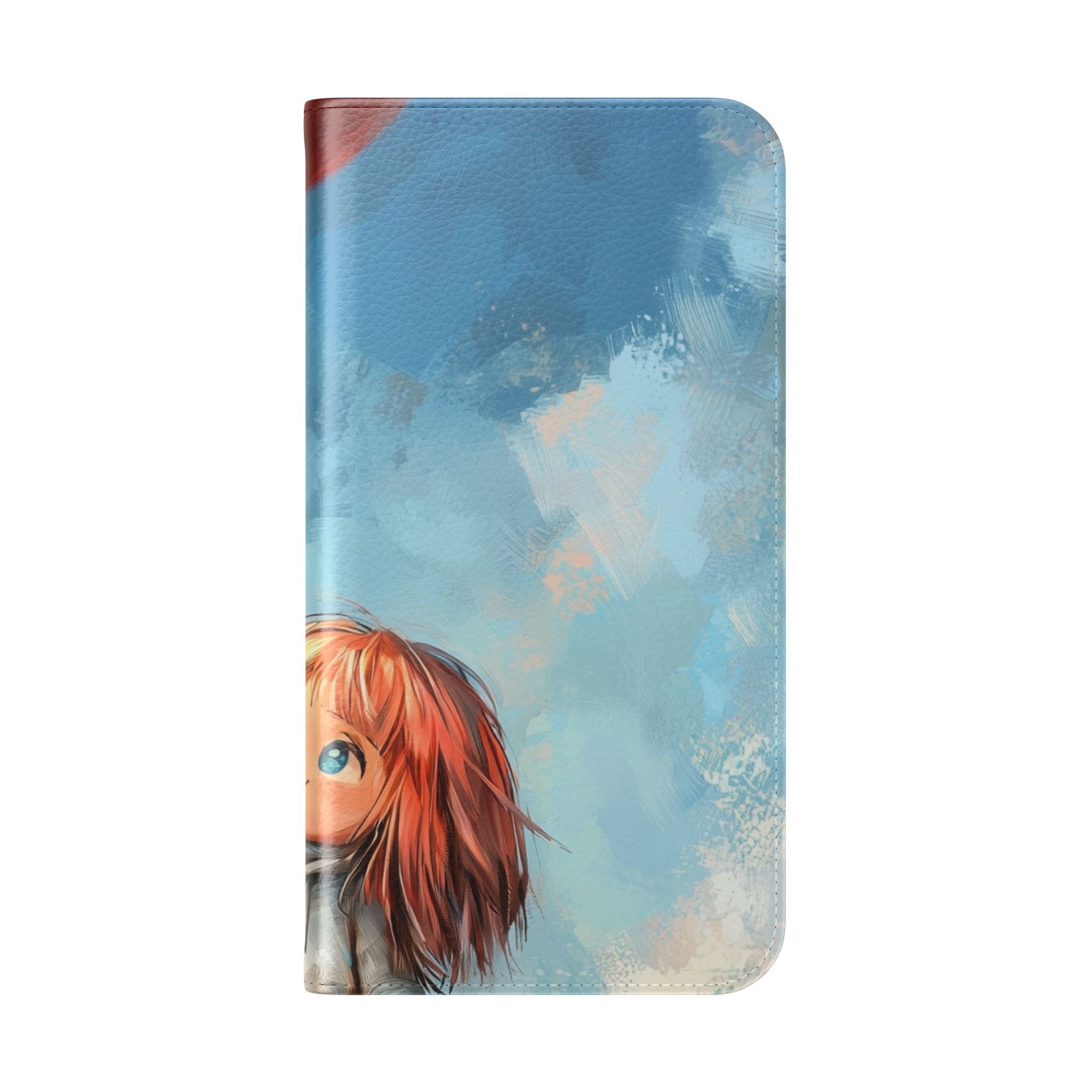 Heart Balloon Glow - iPhone 16 Plus Case - Wallet