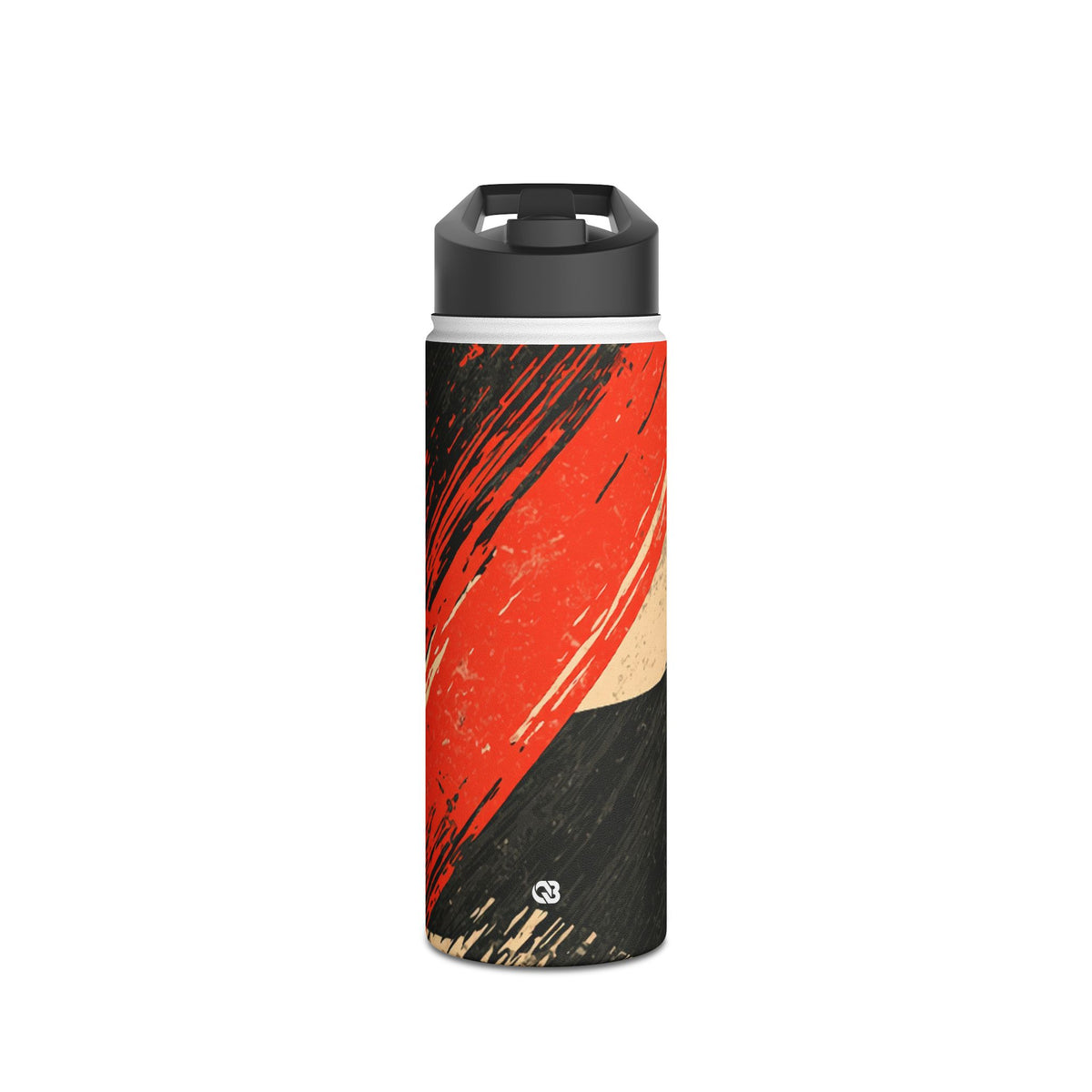 Urban Slash Camo · Insulated Water Bottle · Black