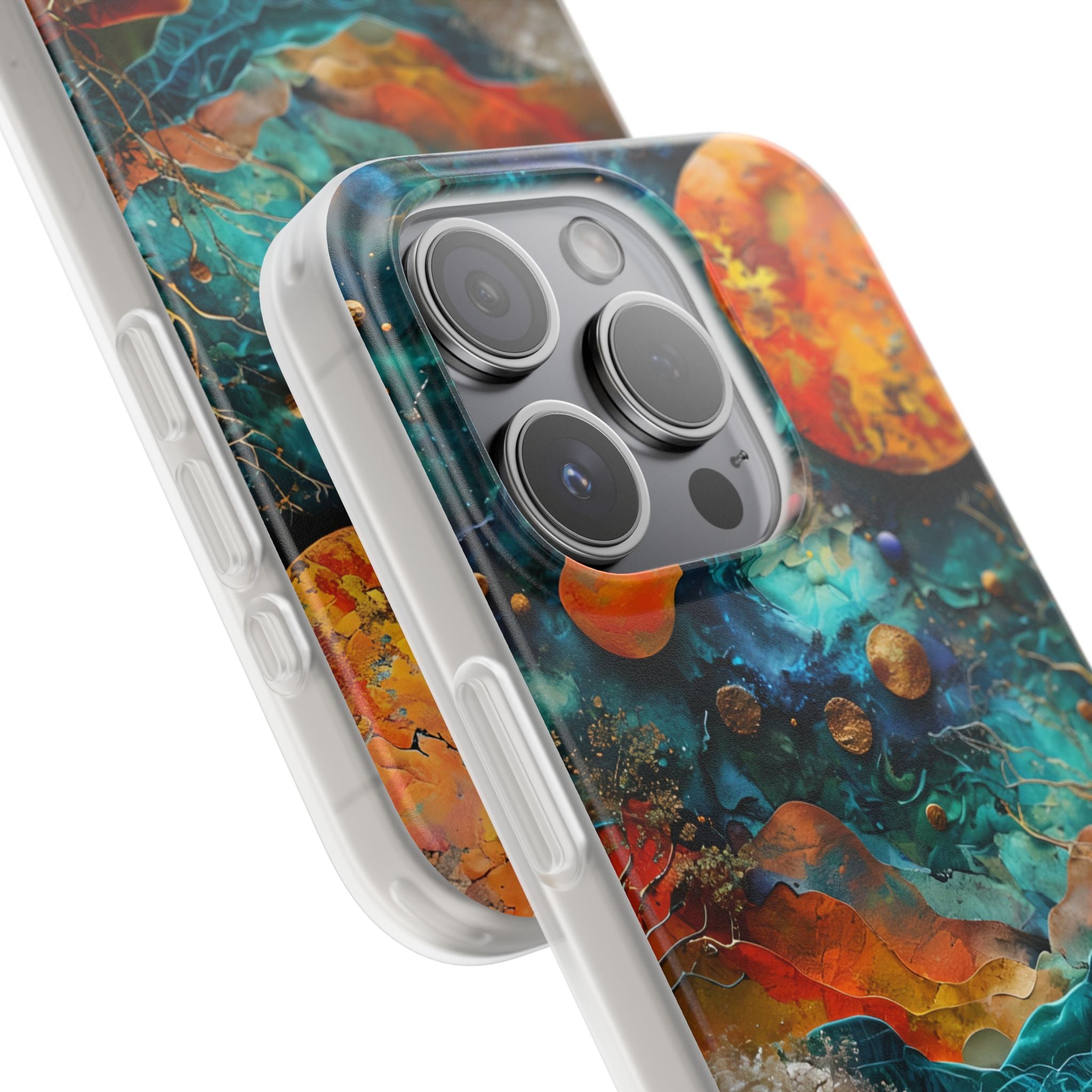 Copper Horizon Drift · Soft Mobilskal för iPhone