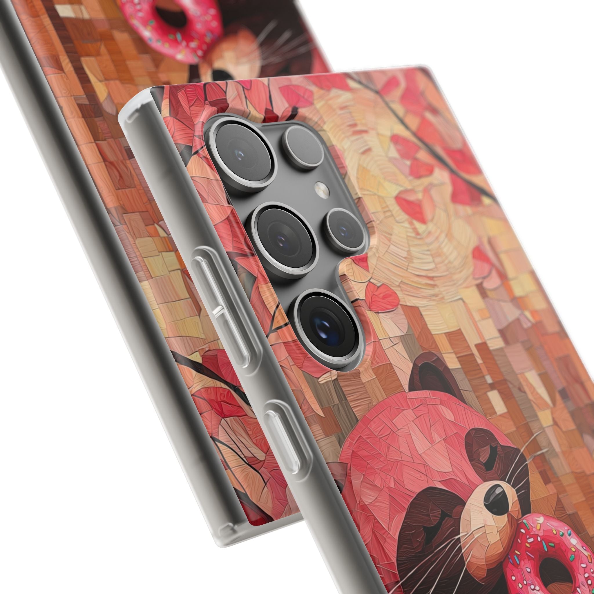 Crimson Donut Bandit · Soft Phone Case for Samsung