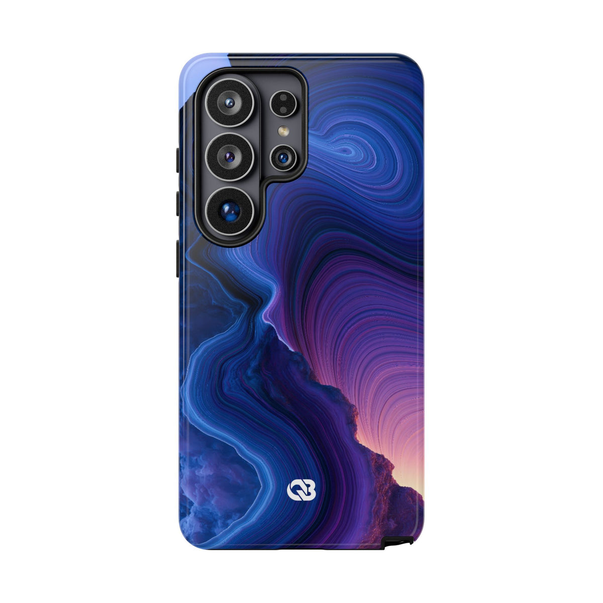 Radiant Strata · Tough Phone Case for Samsung · Blue