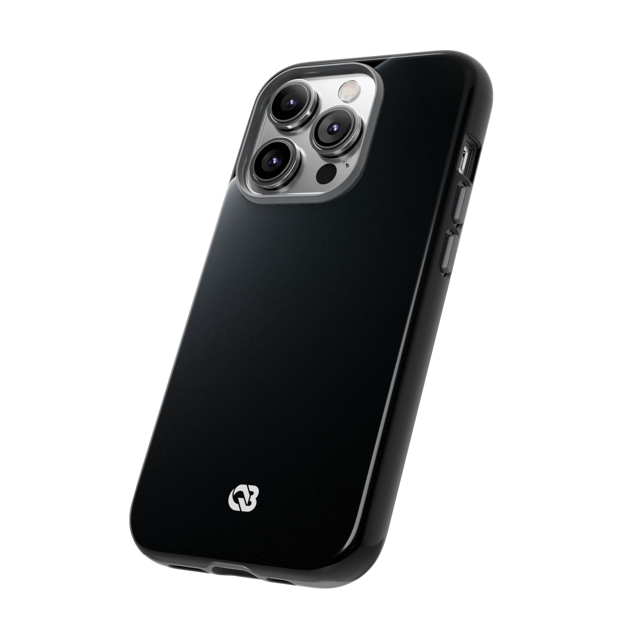 Black Tough Phone Case for iPhone - Obsidian Lunar Arch
