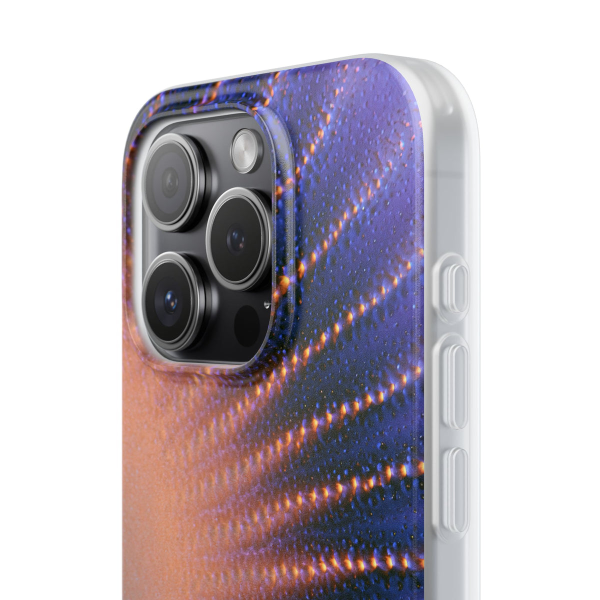 Luminous Aura Burst · Lite Phone Case for iPhone ·  Blue