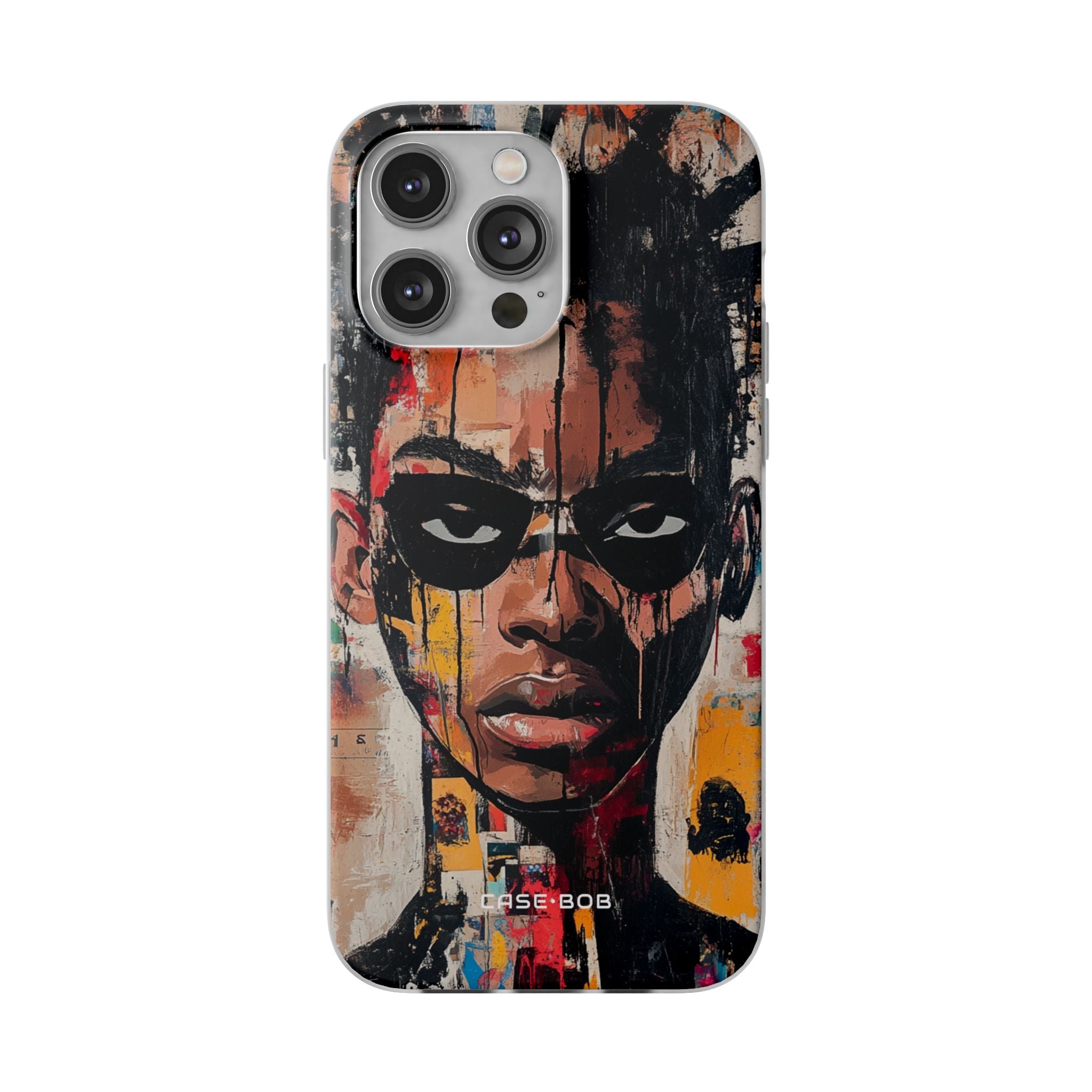 Maskattu muotokuva tiputukset iPhone 14 Pro Max -peite - Pehmeä