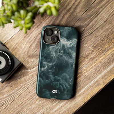 Luminescent Vapor Drift · Tough Phone Case for iPhone · Teal