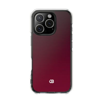 Red Impact MagSafe Phone Case for iPhone - Deep Sangria Gradient