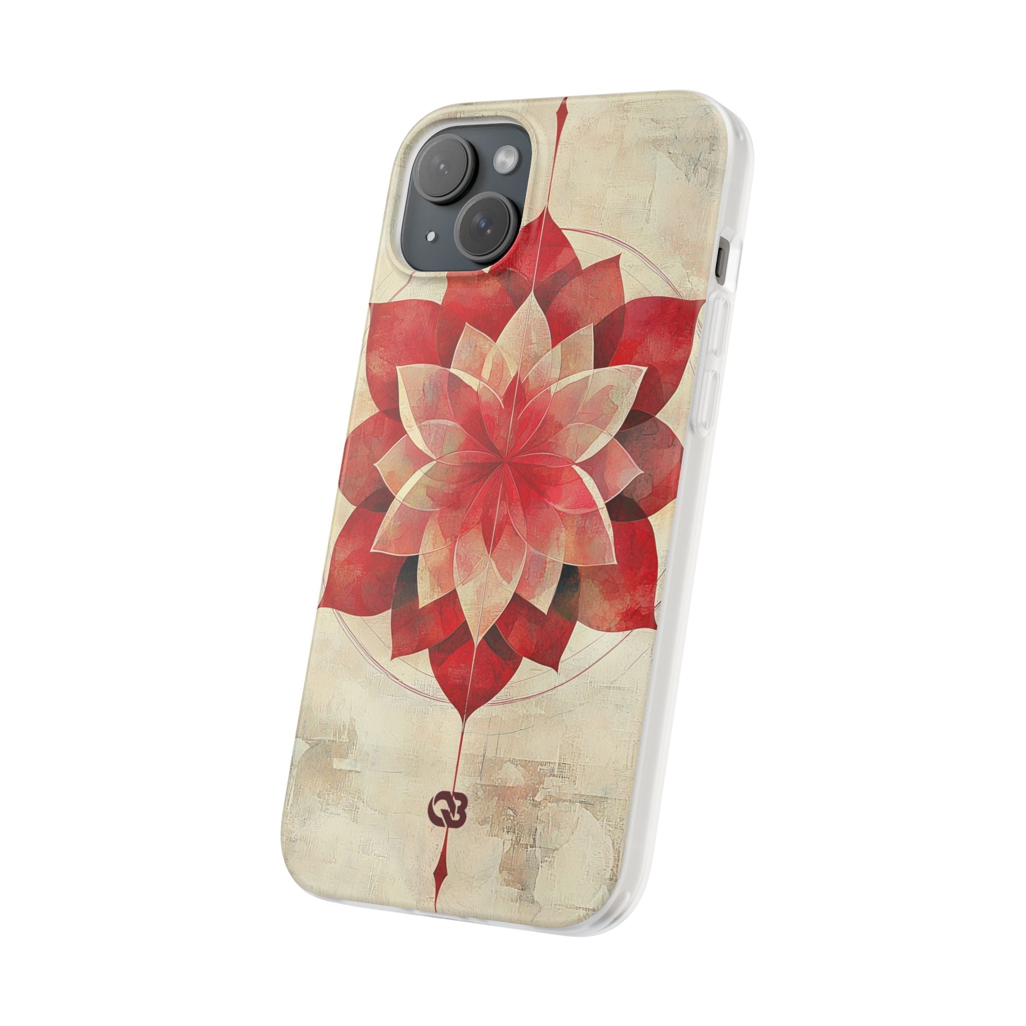 Crimson Petal Peak · Soft Phone Case for iPhone