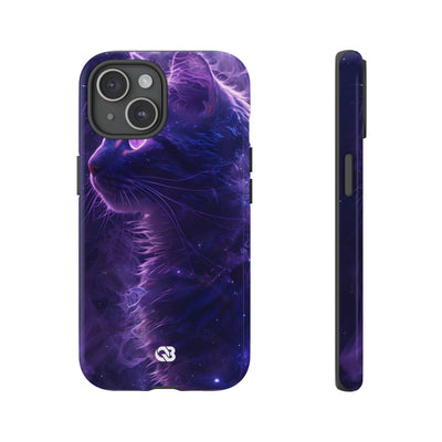 Purple Void Feline · Tough Custodia per iPhone