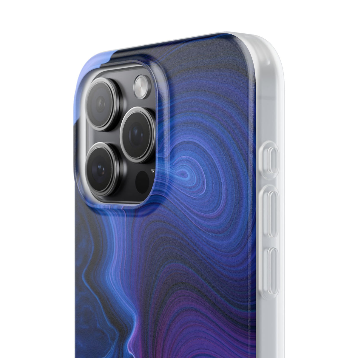 Radiant Strata · Lite Phone Case for iPhone ·  Blue