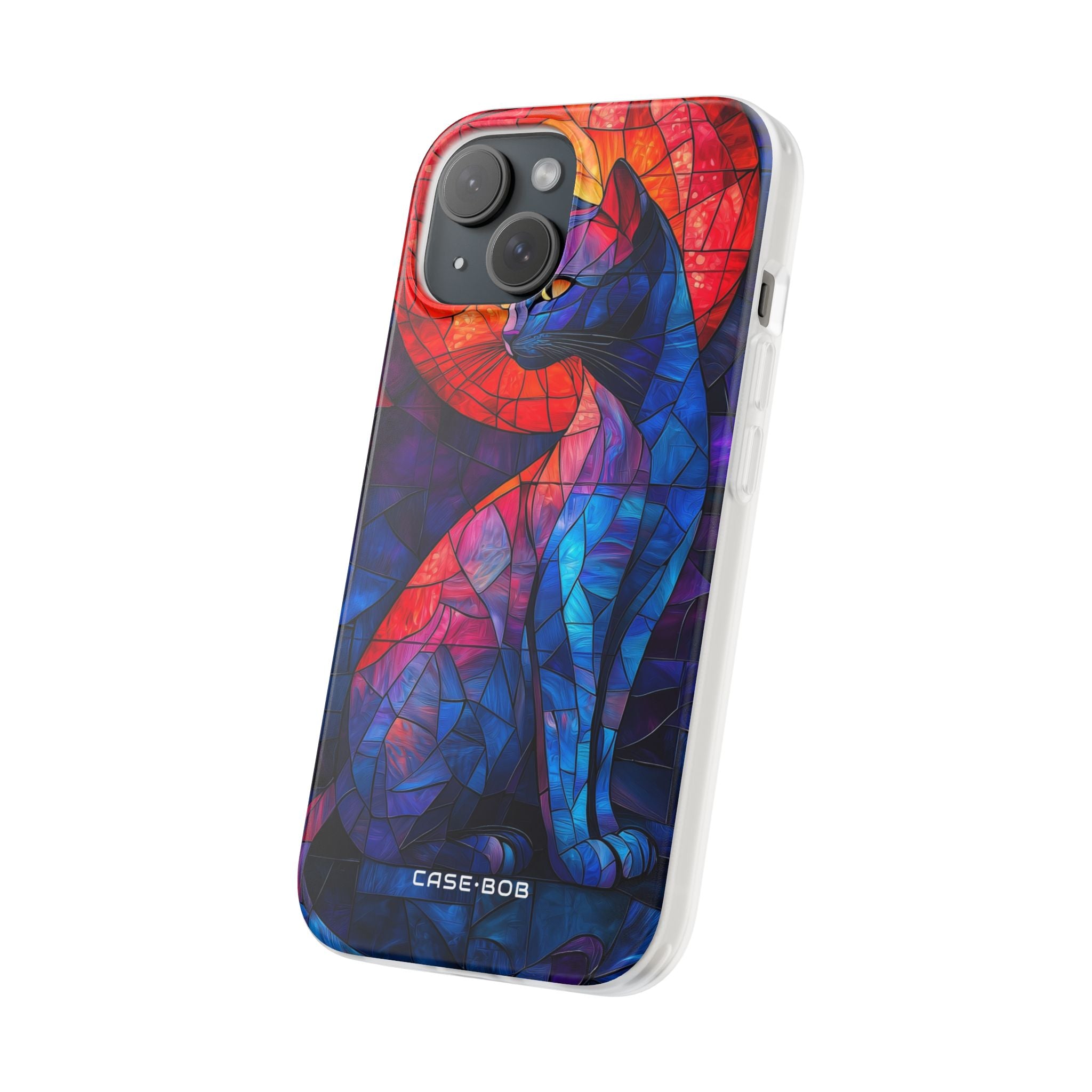 Celestial Cat iPhone 15 Skal - Mjukt