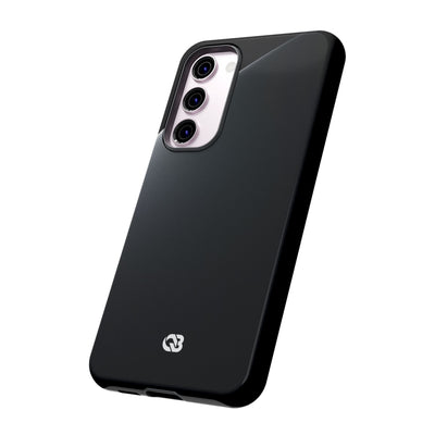 Black Tough Phone Case for Samsung - Obsidian Lunar Arch