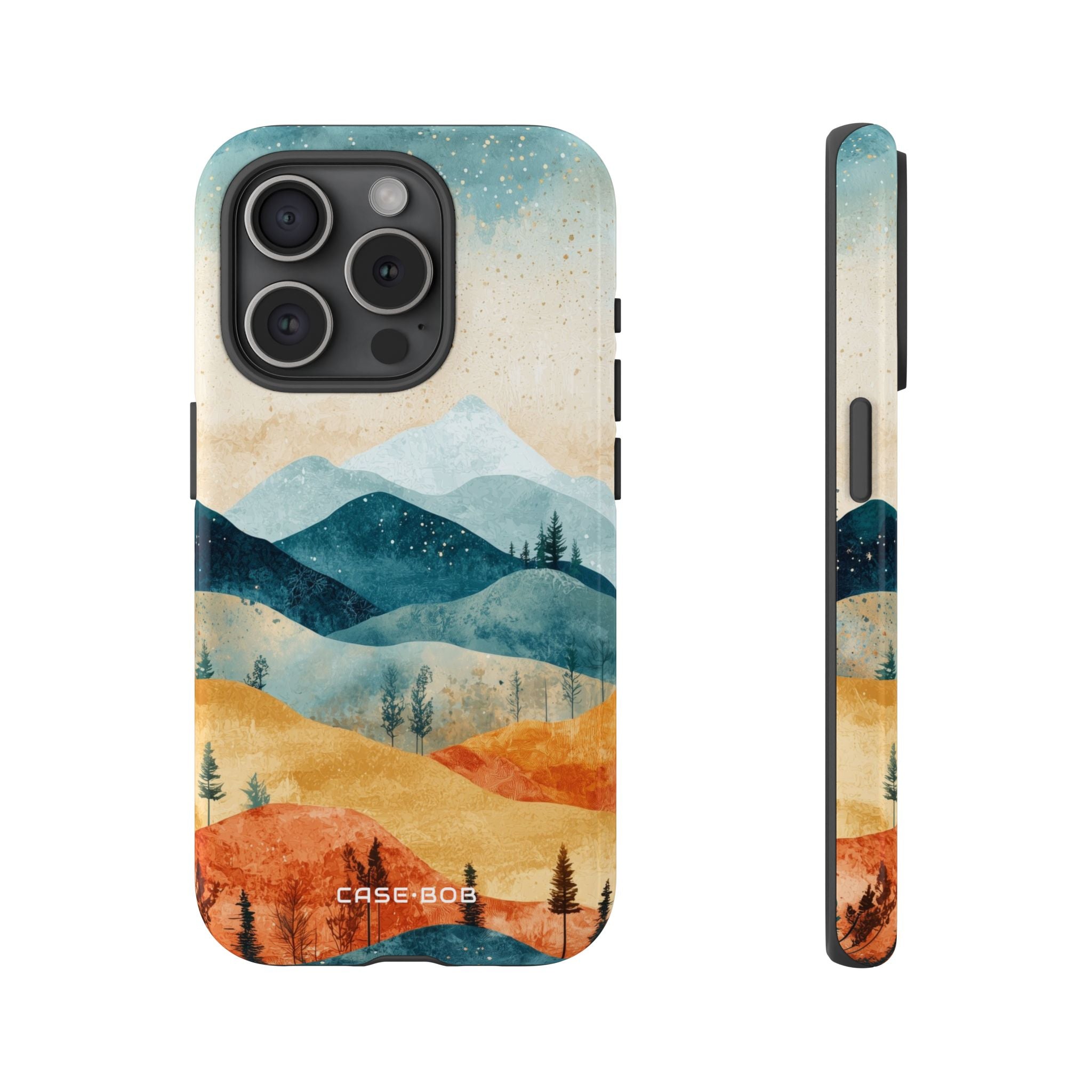 Moonlit Mountains iPhone 15 Pro Case - Tough