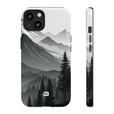 Alpine Horizon · Tough Phone Case for iPhone · Black