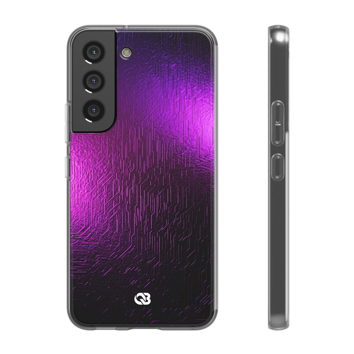 Violet Cyber Circuit · Lite Phone Case for Samsung · Purple