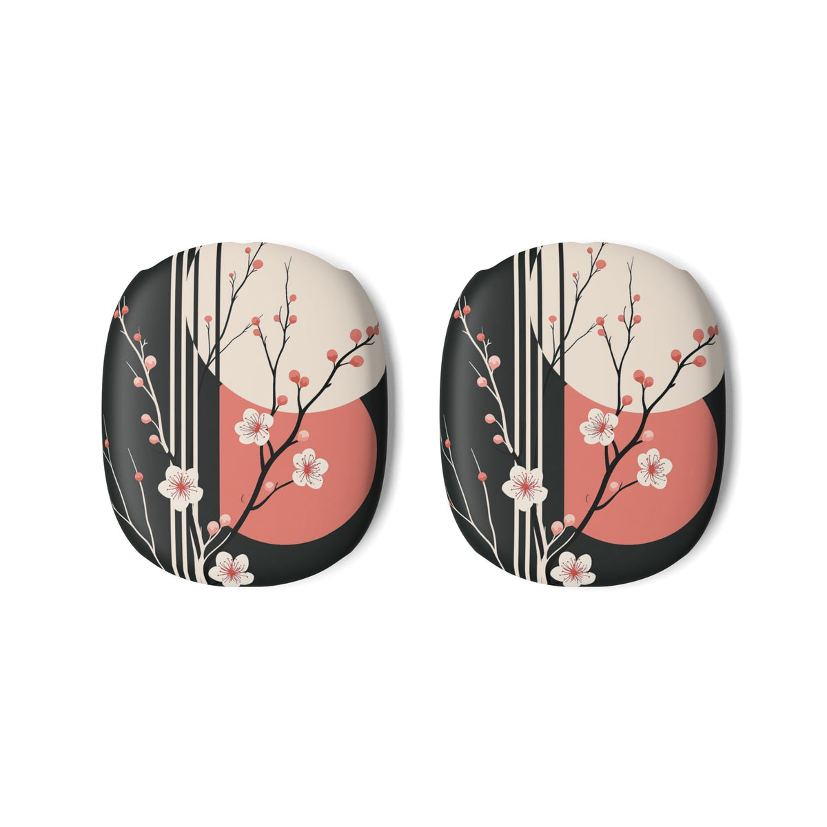 Nocturne Sakura Branch · Hard Case for AirPods Max · Black