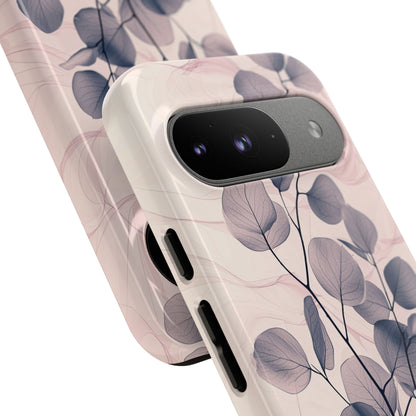 Veined Leaf Whisper Google Pixel 9 Case - Tough