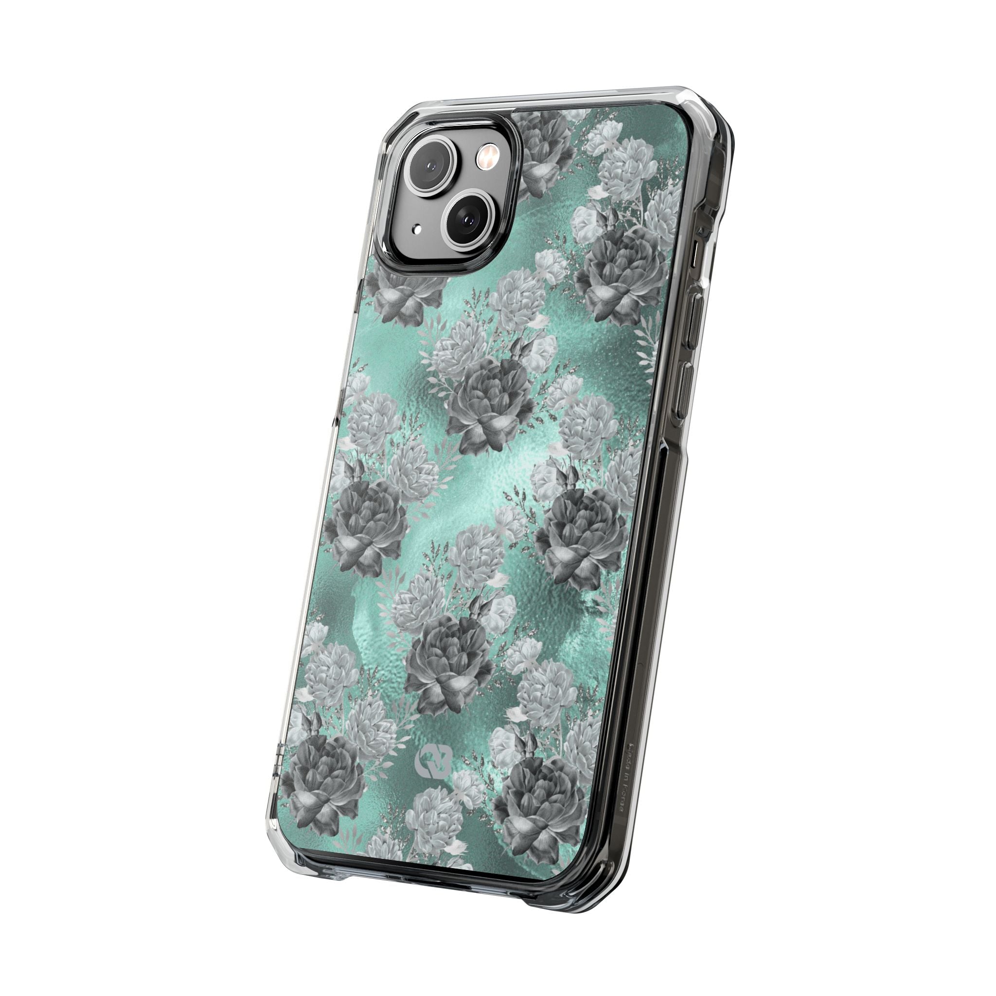Frost Mint Floral · Impact Magsafe