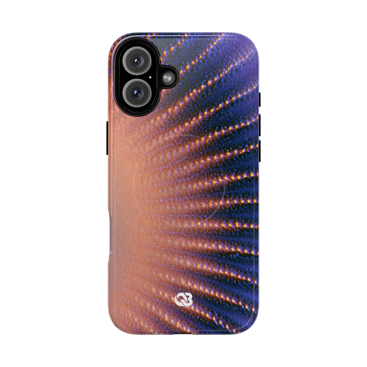 Luminous Aura Burst · Tough 2.0 Magnetic Phone Case for iPhone · Blue