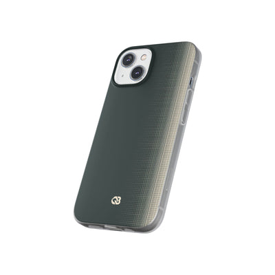 Grey Lite Phone Case for iPhone - Charcoal Tech Grid