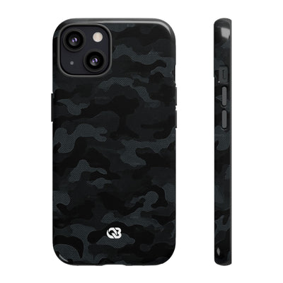 Blackout Urban Camo · Tough Phone Case for iPhone · Black