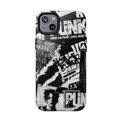 Underground Punk Collage · Tough 2.0 Magnetic Phone Case for iPhone · Black