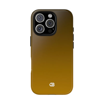 Golden Umber · Tough Phone Case for iPhone · Gold