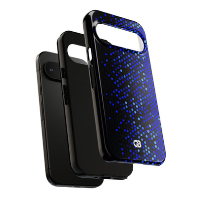 Cobalt Hex Dispersion · Tough Phone Case for Pixel ·  Blue