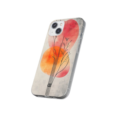 Crimson Bloom Lineage · Soft Phone Case for iPhone
