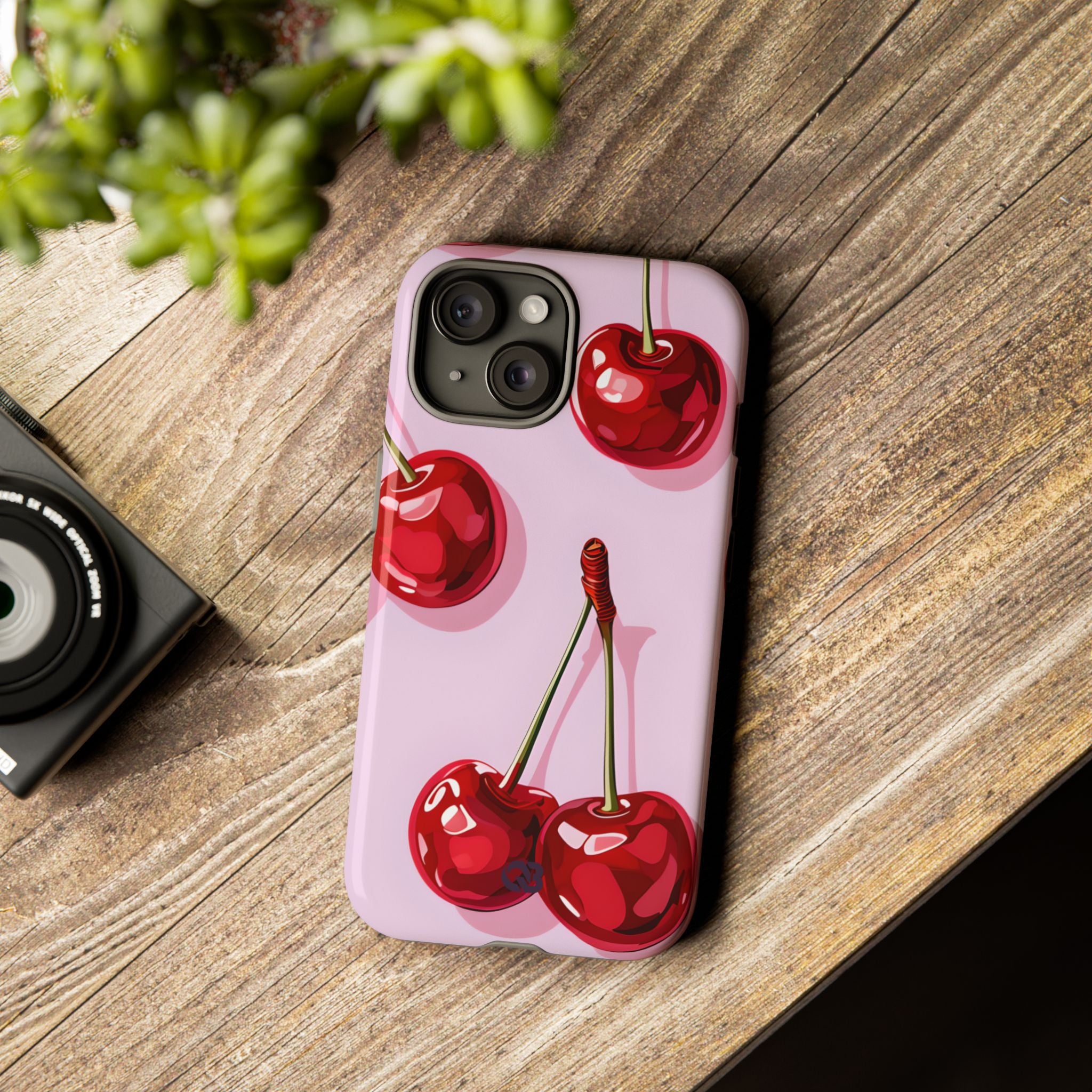 Ruby Gloss Cherry · Tough Fundas para teléfono para iPhone