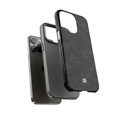 Blackout Urban Camo · Tough Phone Case for iPhone · Black