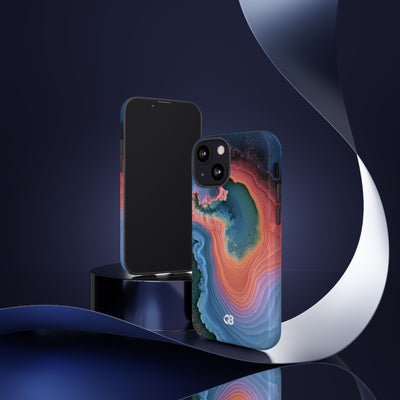 Luminous Resonance · Tough Phone Case for iPhone · Blue