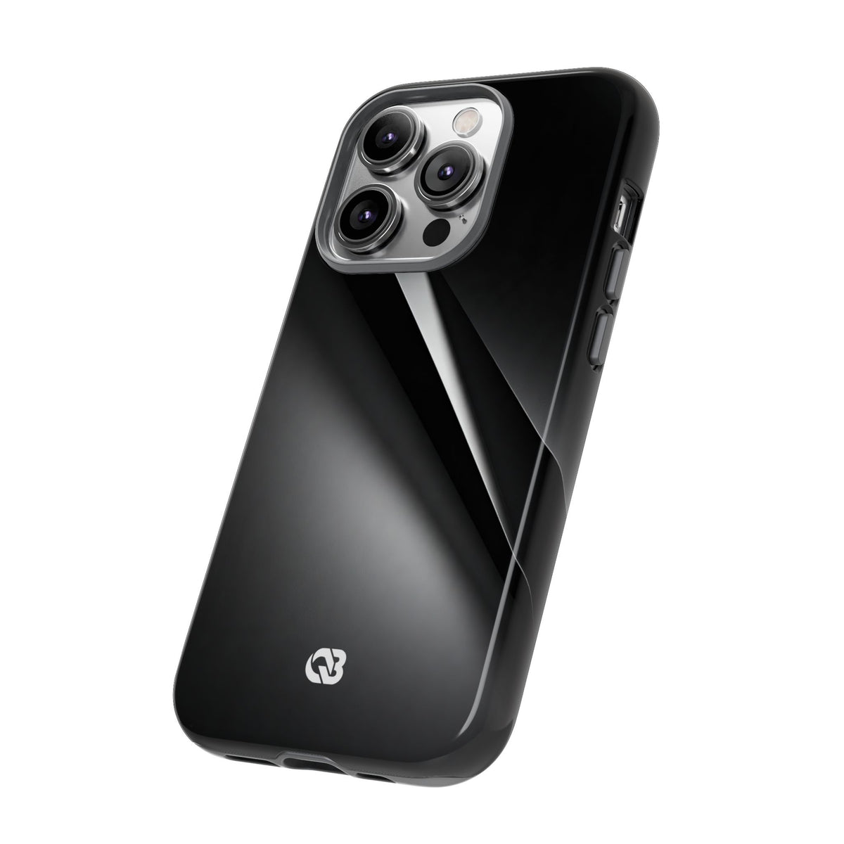 Obsidian Ridge · Tough Phone Case for iPhone · Black