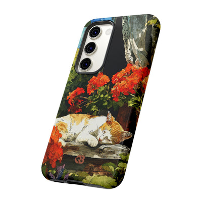 Sleeping Ginger Bloom · Tough Mobilskal för Samsung