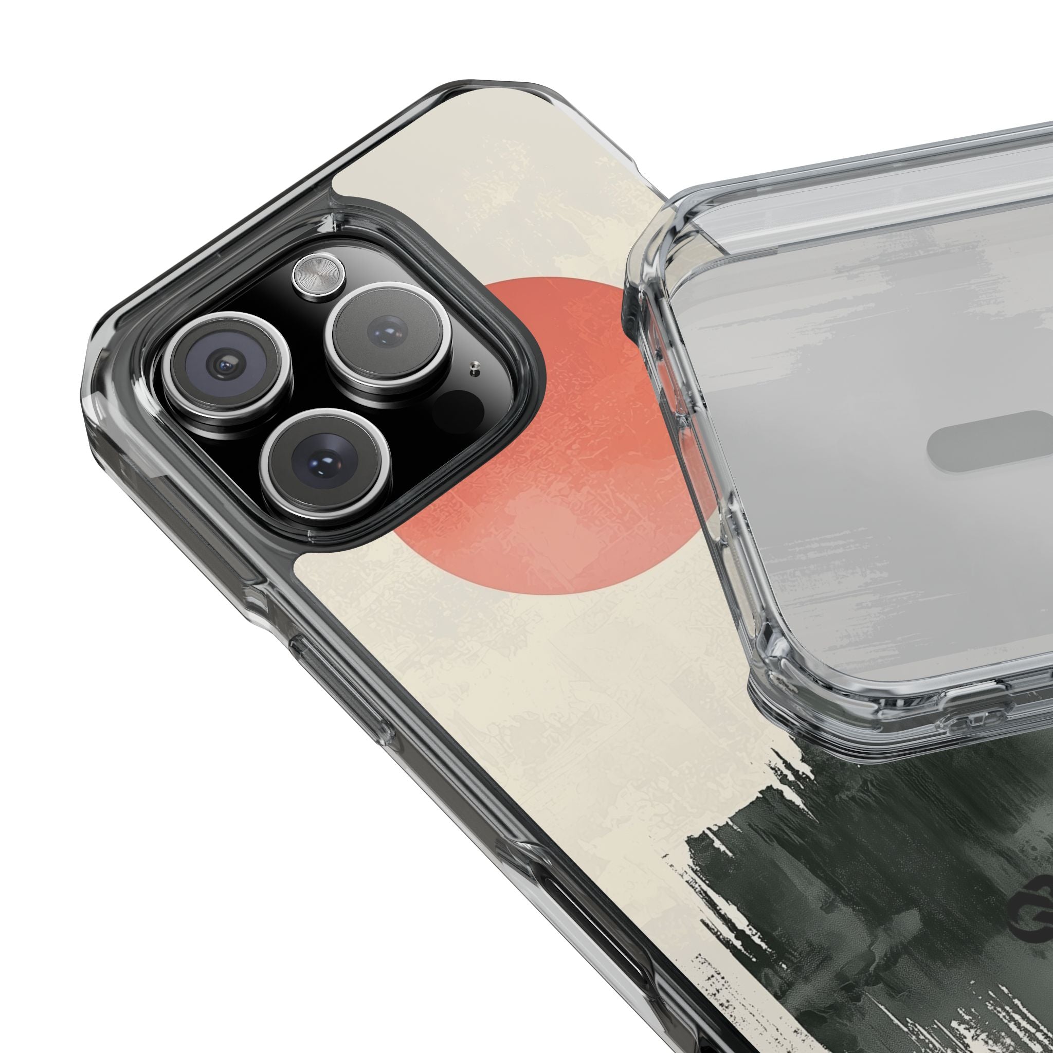 Crimson Sun Strokes · Impact Hoesje voor iPhone · Magsafe