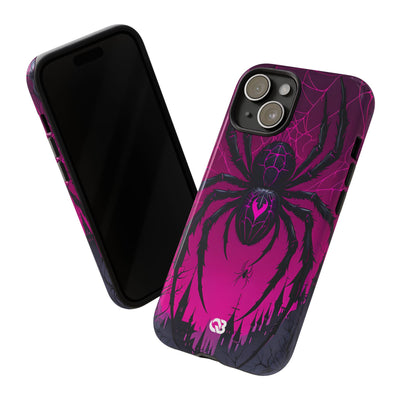 Obsidian Neon Widow · Tough Handyhülle für iPhone