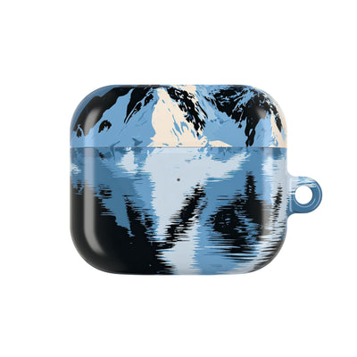 Glacial Horizon · Hard Case for AirPods & AirPods Pro · Blue