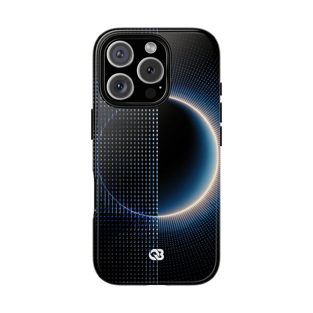 Luminous Meridian · Tough Phone Case for iPhone · Black